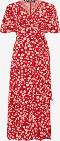 Threadbare Zomerjurk 'Malika' in Rood: voorkant