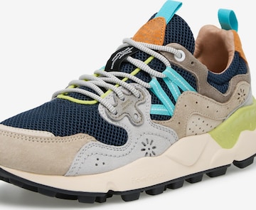 Flower Mountain Sneaker low 'YAMANO 3 MAN' in Grau: Vorderseite