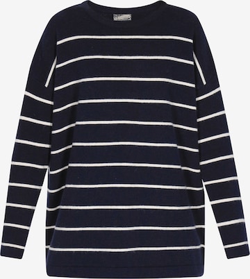Pullover 'Vintage' di DreiMaster Vintage in blu: frontale