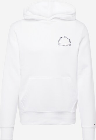 Sweat-shirt TOMMY HILFIGER en blanc : devant