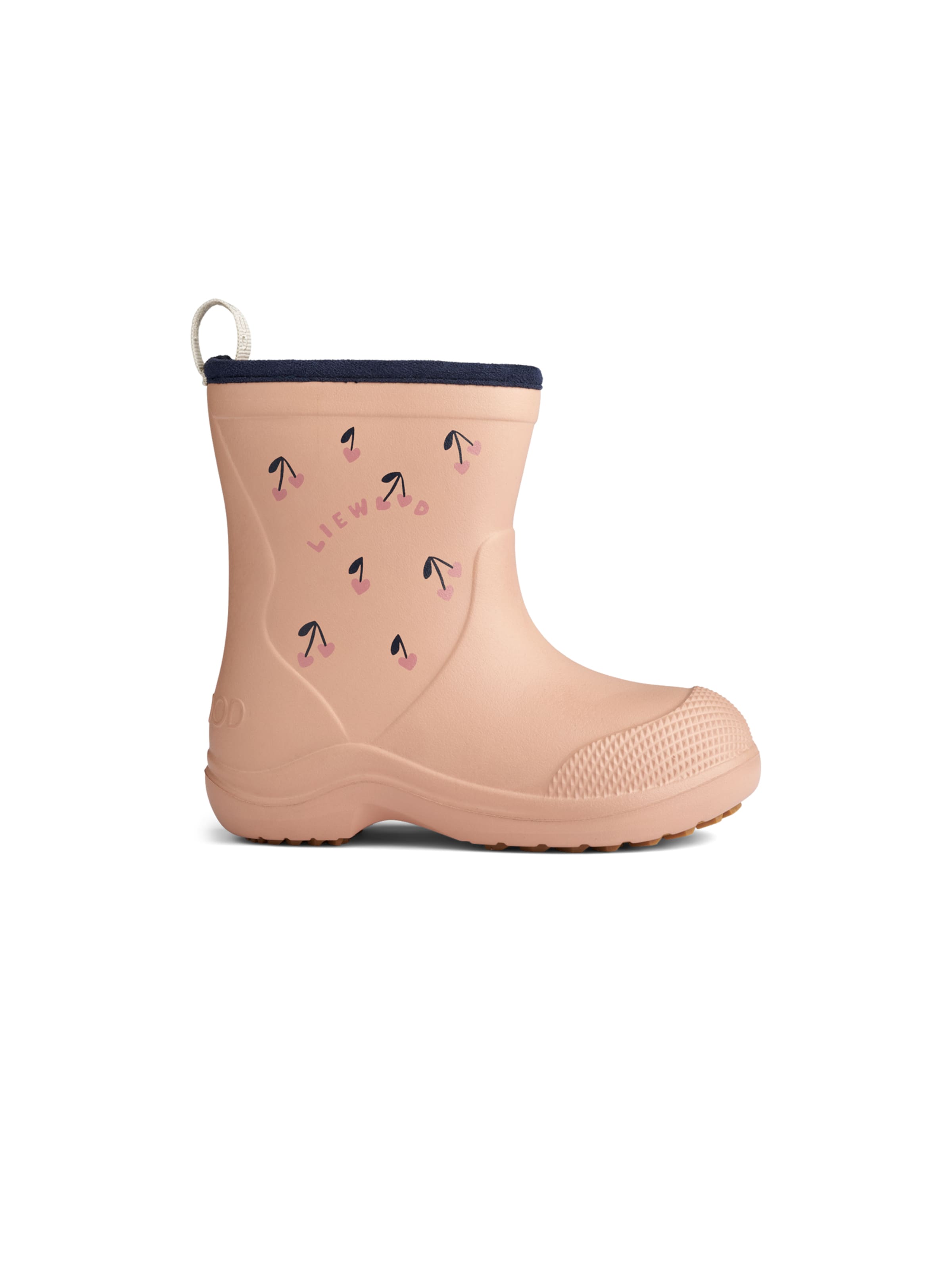 Stivale di gomma 'Aston' di Liewood in rosa: frontale