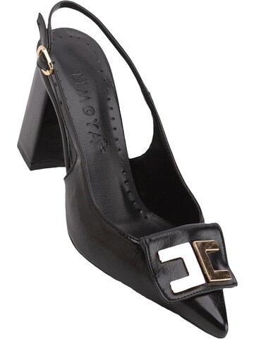 Limoya Slingback Pumps 'Rosmarin' in Black: front