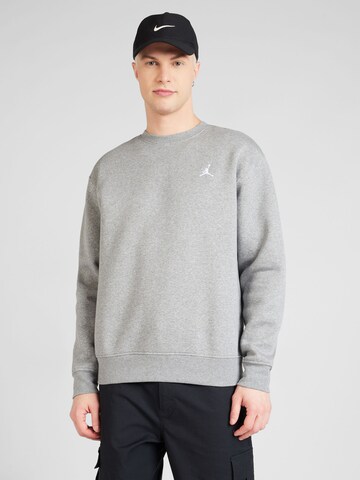 JordanSweater majica 'Ess' - siva boja: prednji dio