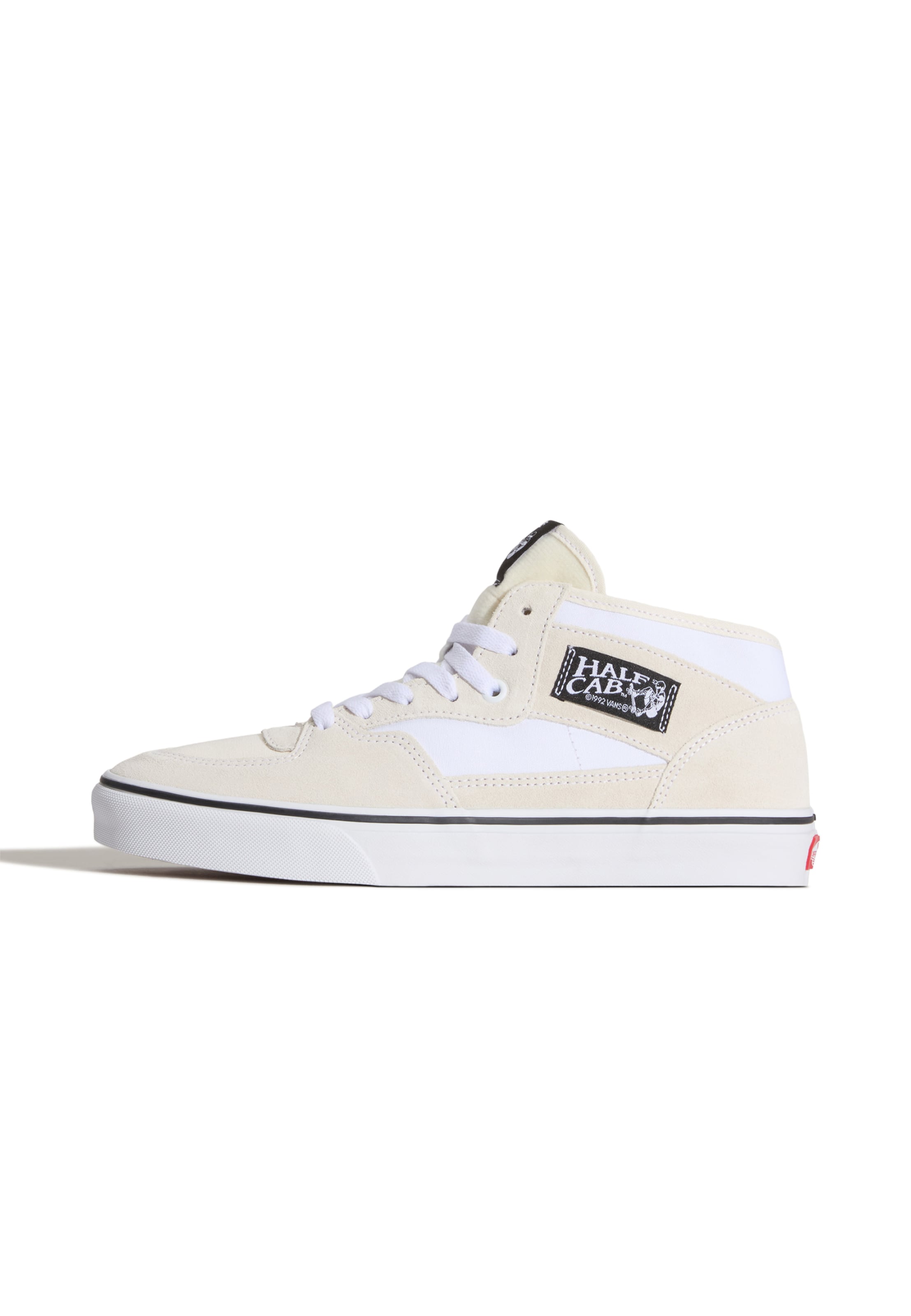 VANS Σνίκερ ψηλό 'Half Cab' σε λευκό: μπροστά