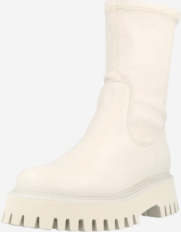 Witte laarzen bronx sale