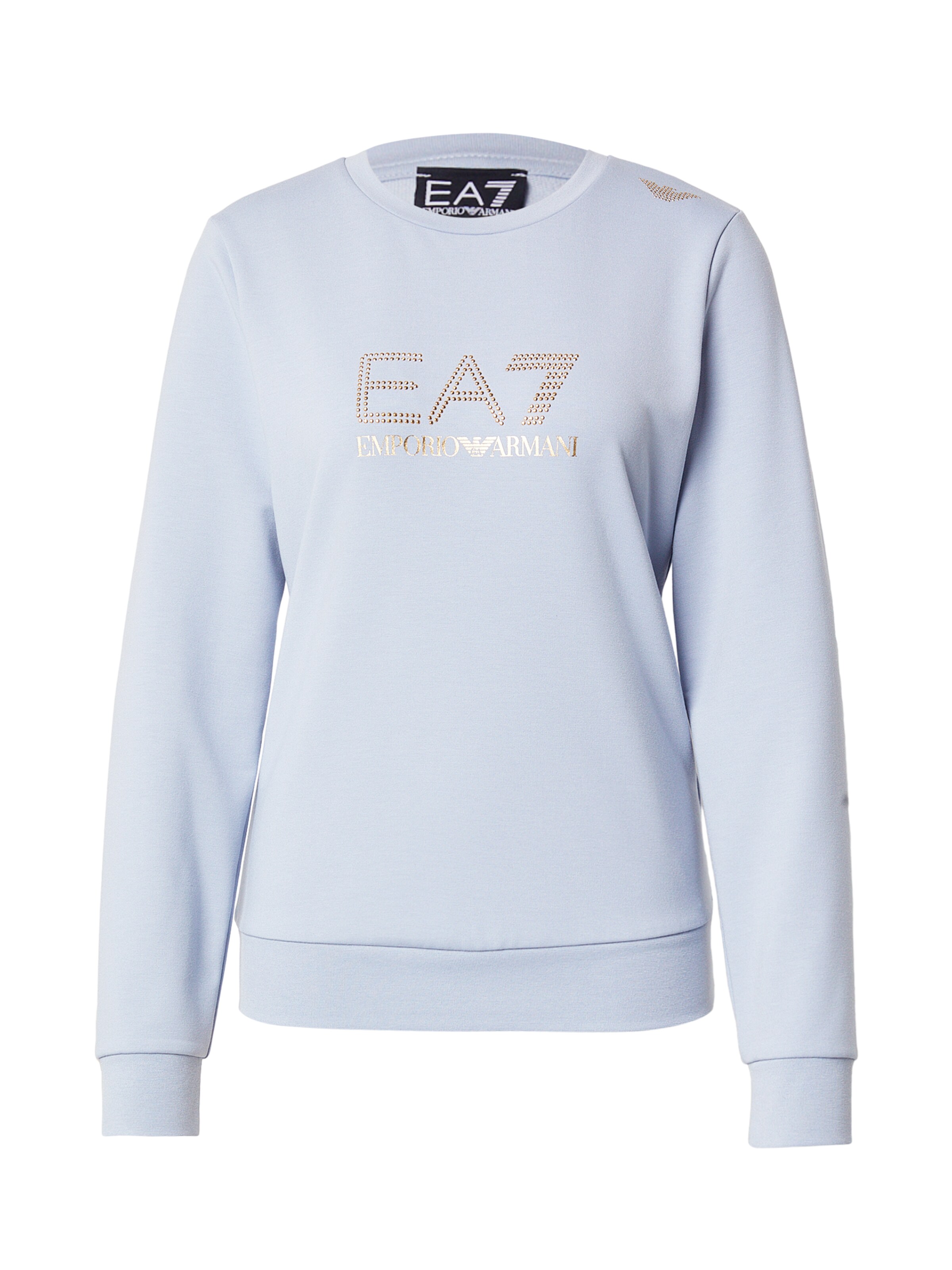 Sweat-shirt 'Evolution' EA7 Emporio Armani en bleu : devant