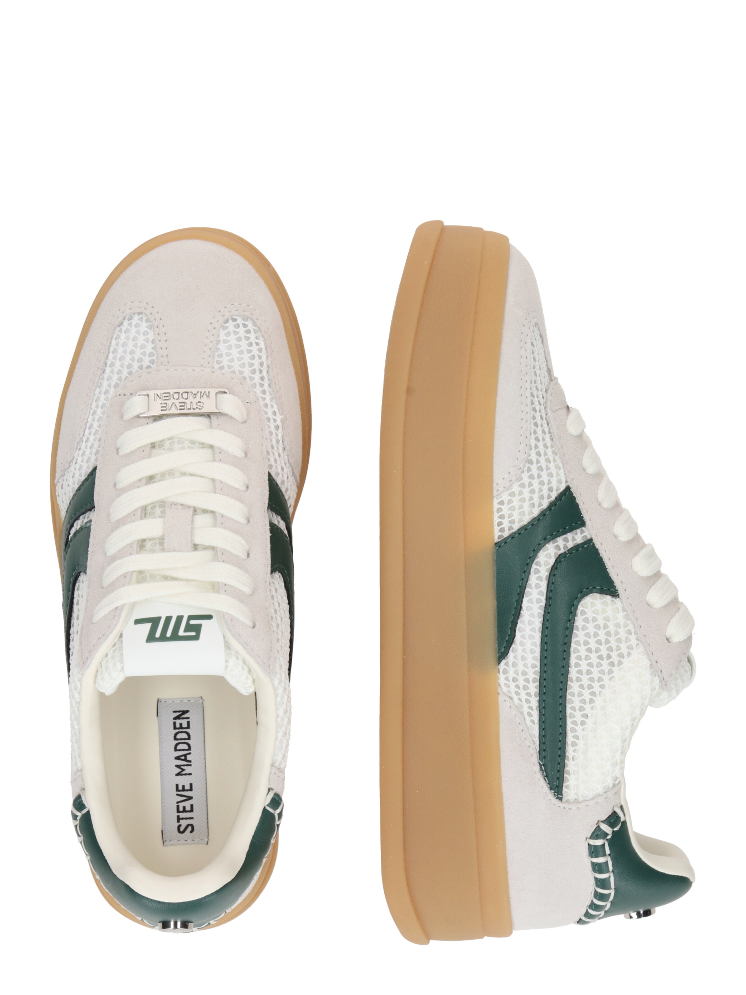 STEVE MADDEN Matalavartiset tennarit 'Off-Track' värissä valkoinen