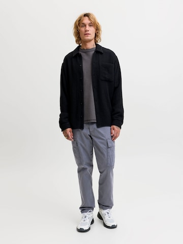 JACK & JONES Regular Cargo Pants 'JPSTKane Frank' in Grey