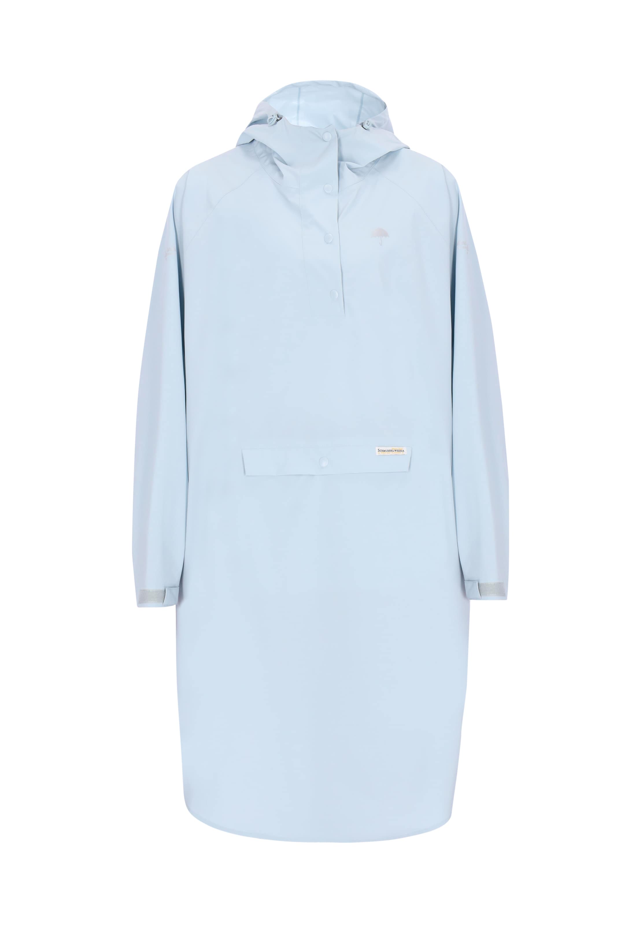 Schmuddelwedda Raincoat in Blue: front