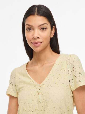 VILA - Blusa 'VIAmalina' en amarillo