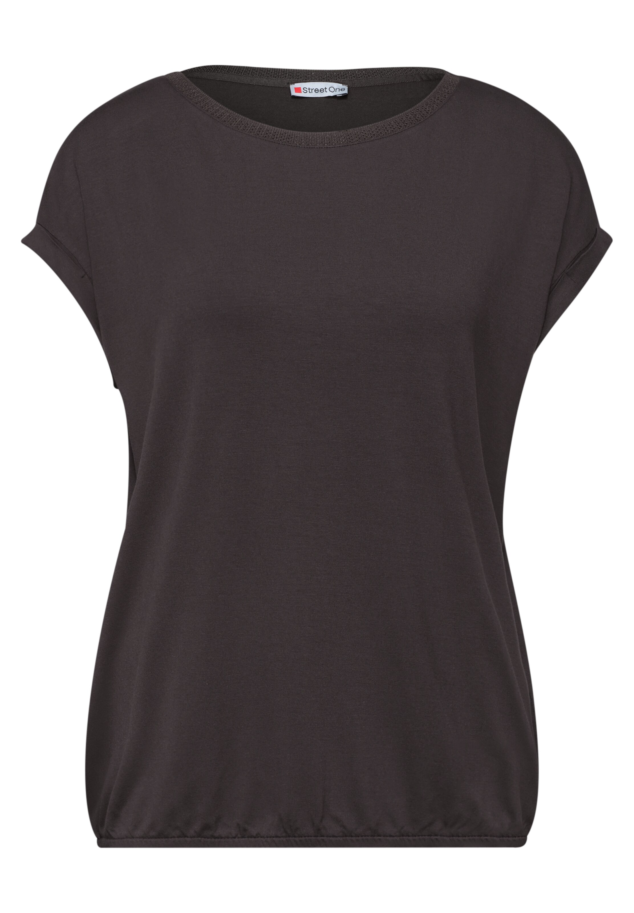 STREET ONE Shirt in Brown: front