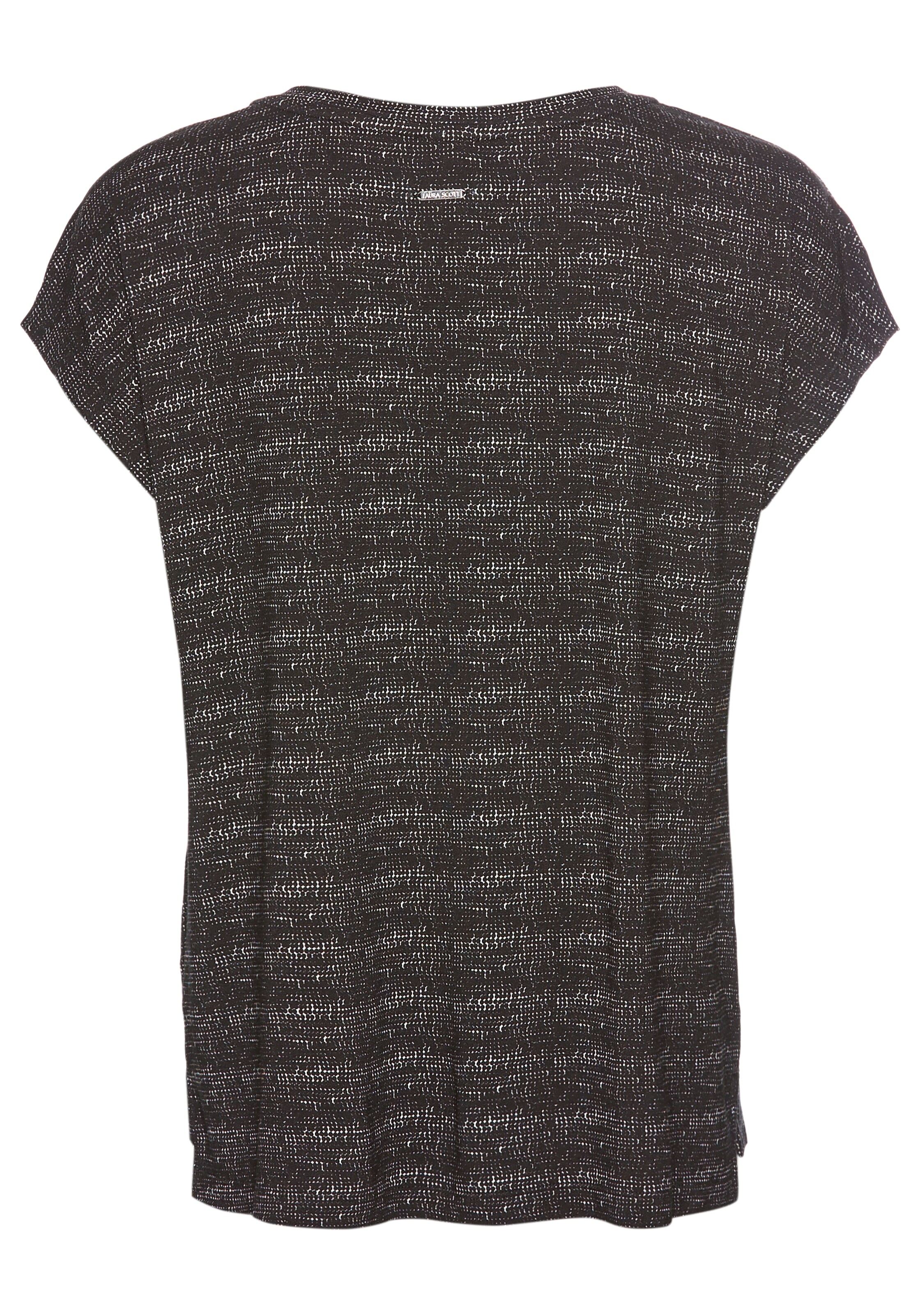 LAURA SCOTT Shirt in Black