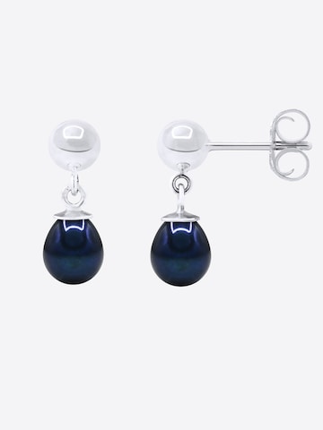Boucles d'oreilles 'Bandaras' Ateliers Saint Germain en noir