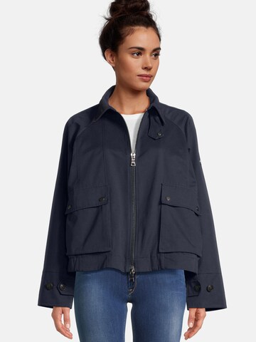 BLONDE No. 8 Overjacket 'Teeter' in Blau: Vorderseite