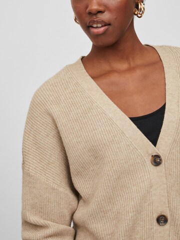 VILA Strickjacke 'RIL' in Beige