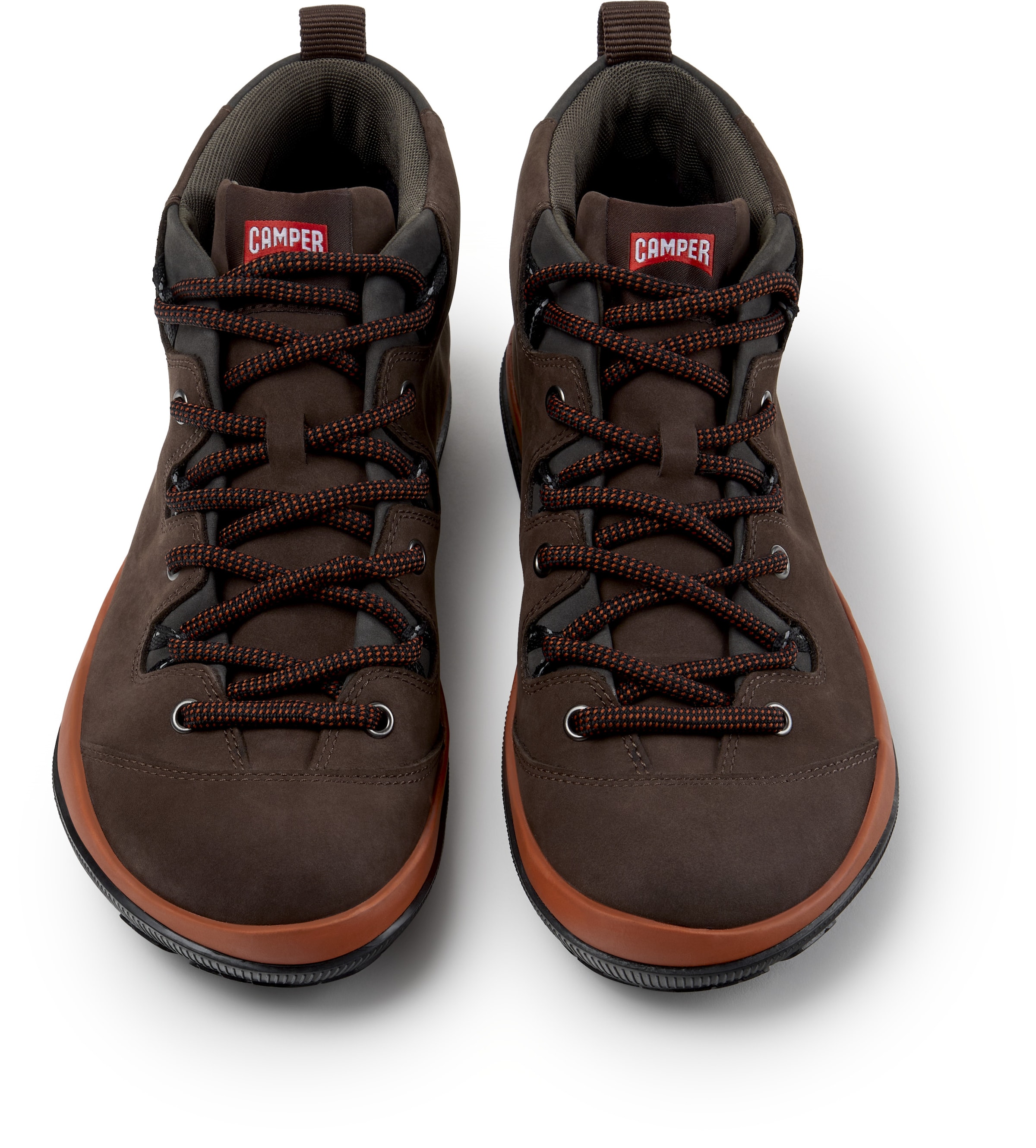 CAMPER - Zapatillas deportivas altas 'Peu Pista' en marrón