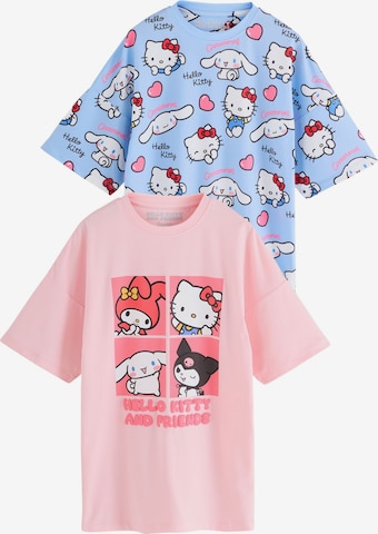 Next Yöpaita värissä sininen: etupuoli