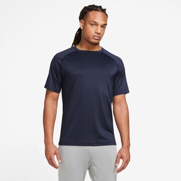 NIKE Funktionsshirt 'Ready' in Blau: Vorderseite