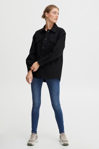 Oxmo Between-Season Jacket 'Valen' in Black