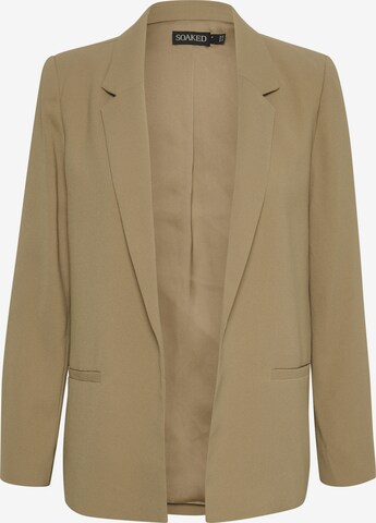 SOAKED IN LUXURY Blazer 'Shirley' in Beige: front