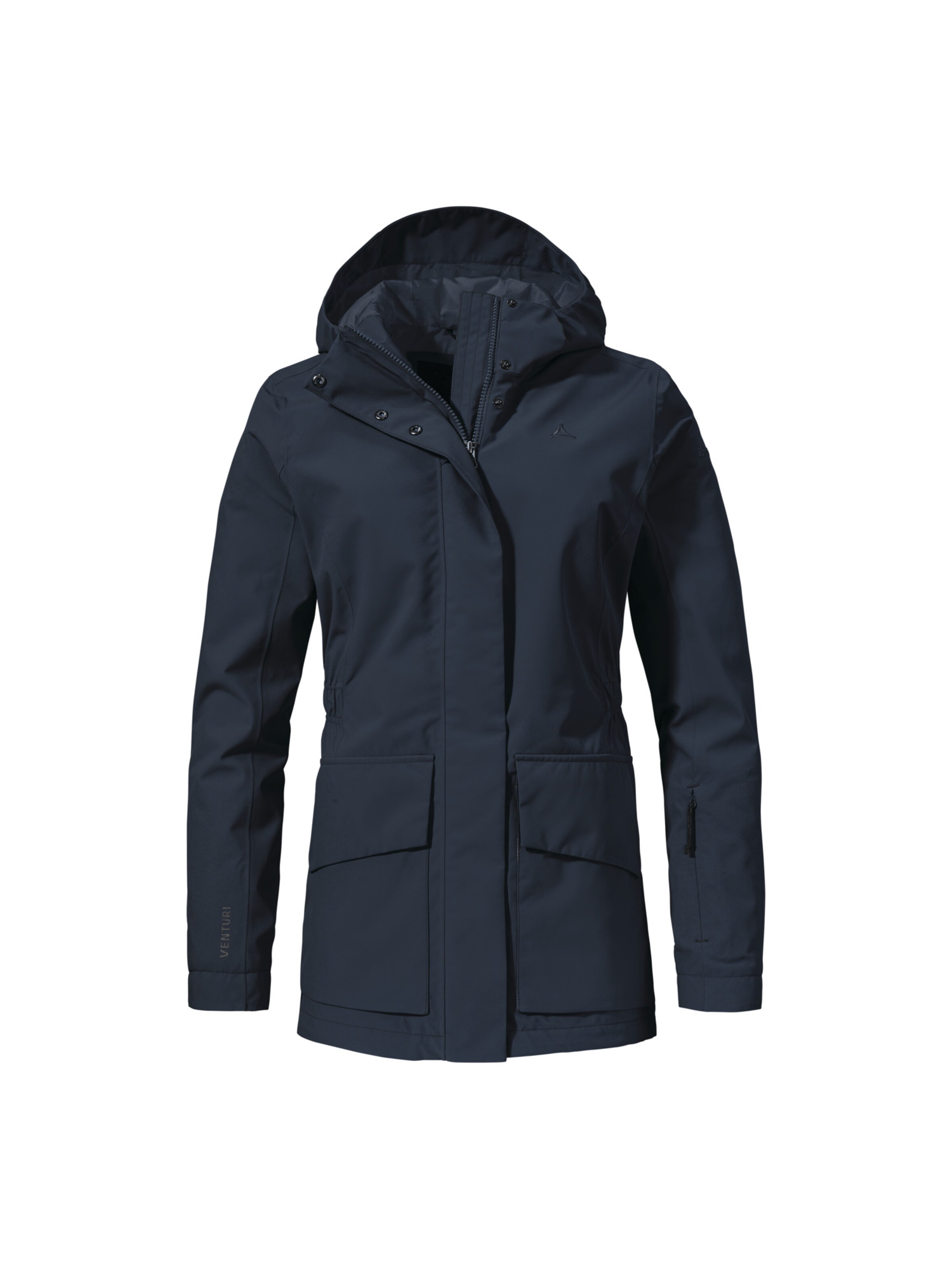 Schöffel Outdoorjacke 'Geneva' in Blau: Vorderseite