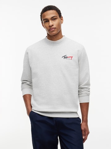 Tommy Jeans Collegepaita 'ENTRY' värissä harmaa: etupuoli
