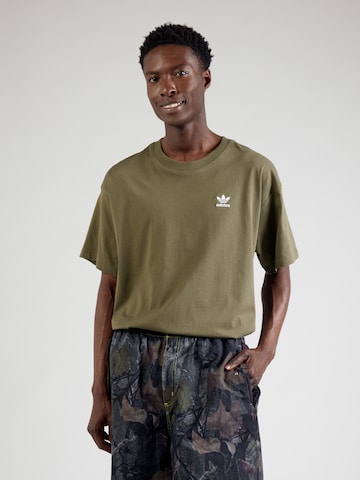 T-Shirt 'ESS' ADIDAS ORIGINALS en vert : devant