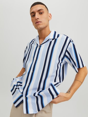 JACK & JONES - Ajuste confortable Camisa en azul