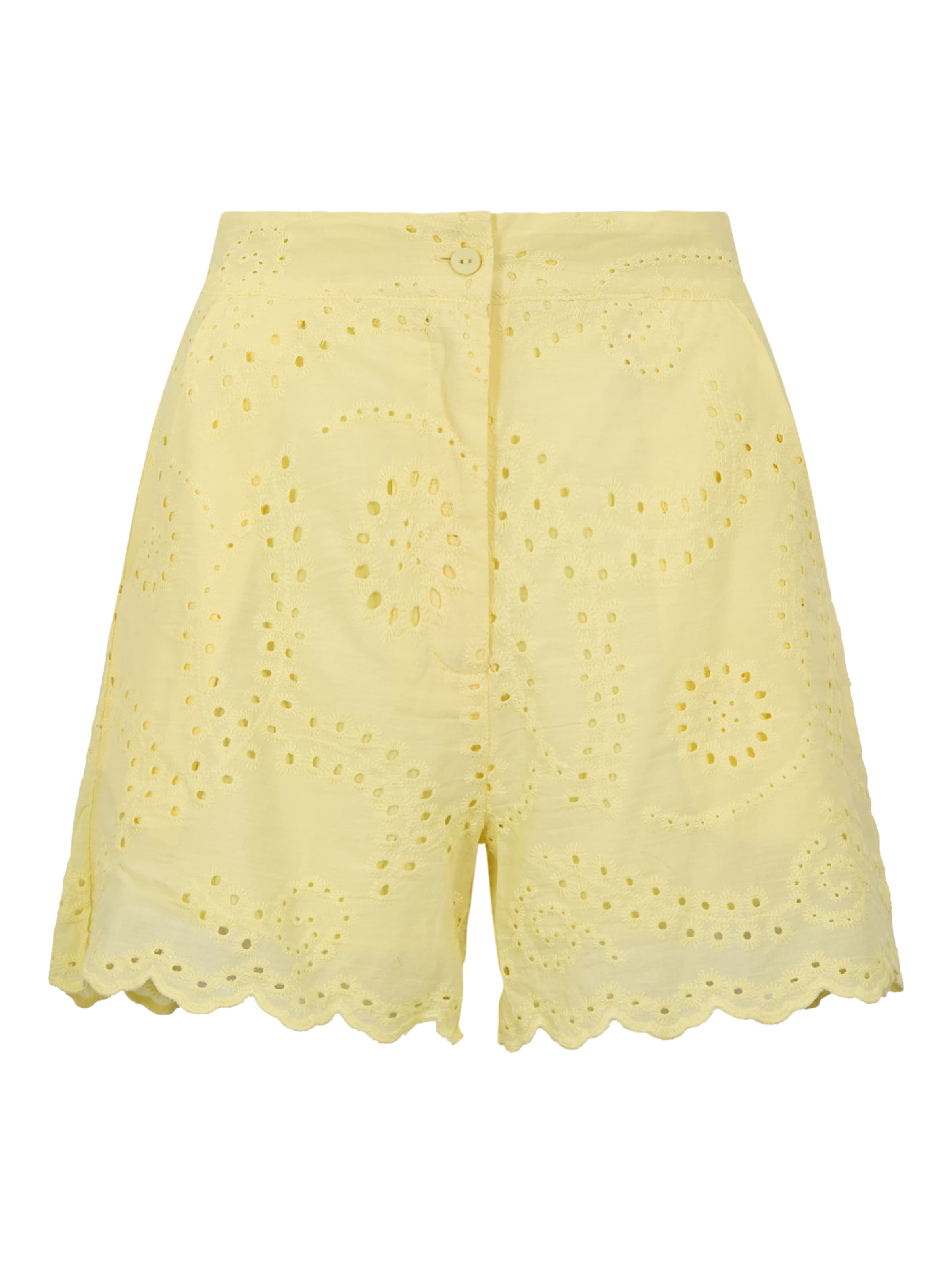Regular Pantalon Apricot en jaune : devant