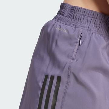 ADIDAS PERFORMANCE Regular Workout Pants 'Own The Run' in Purple