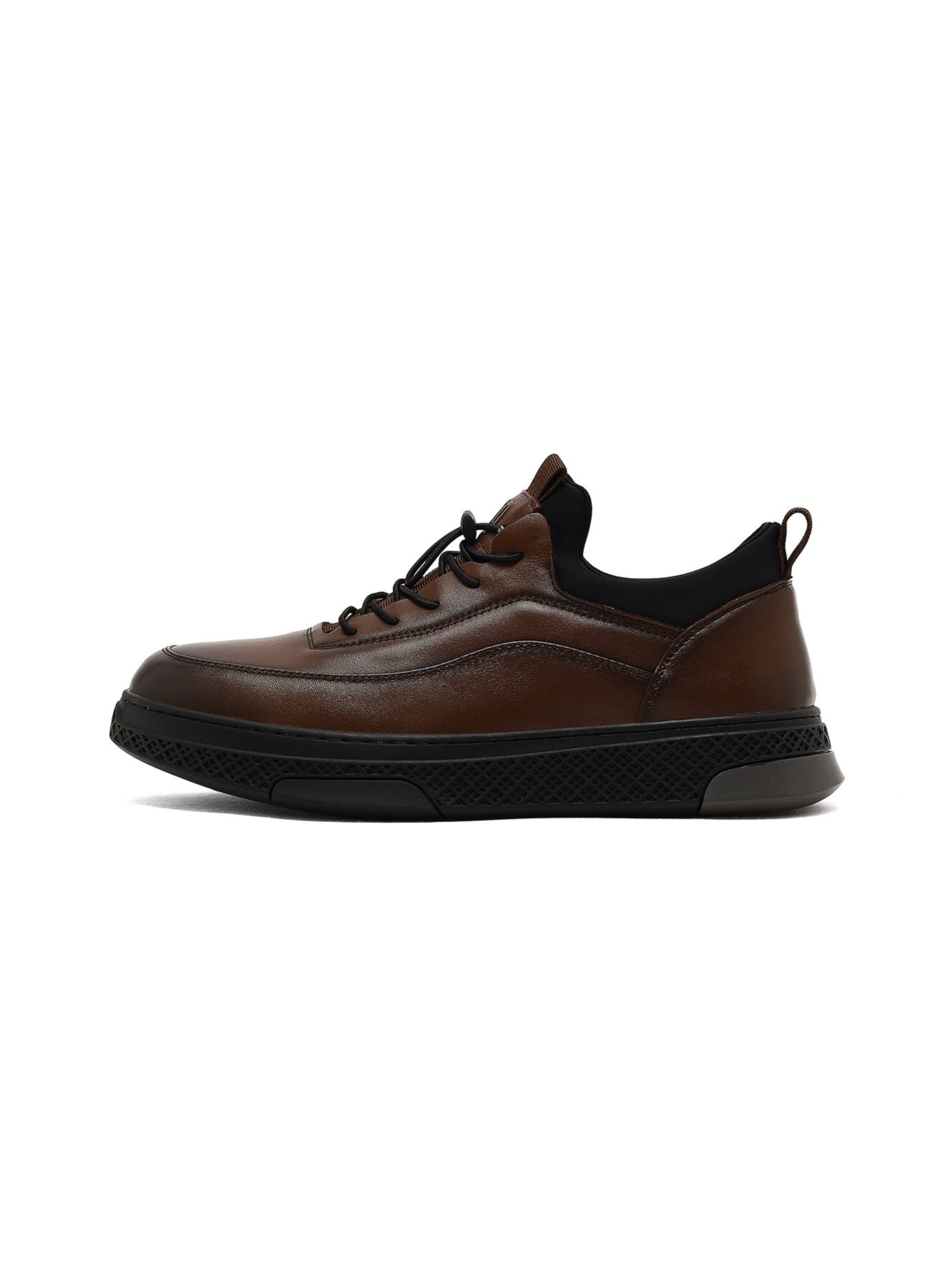 Derimod Athletic lace-up shoe in Brown: front