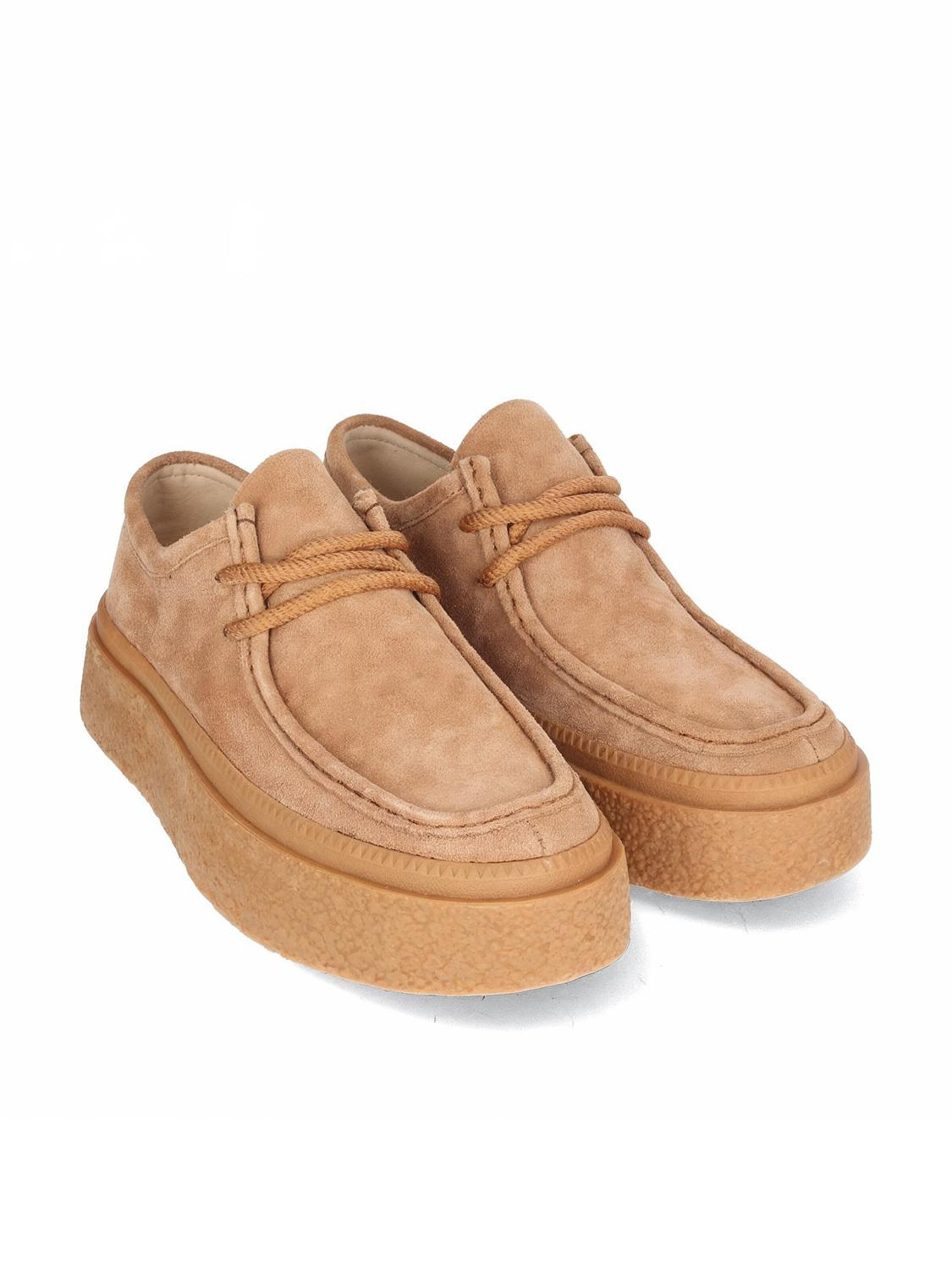 FOXXY Lace-Up Shoes in Beige