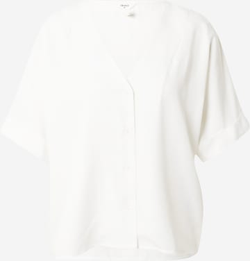 OBJECT - Blusa 'TILDA' em branco: frente