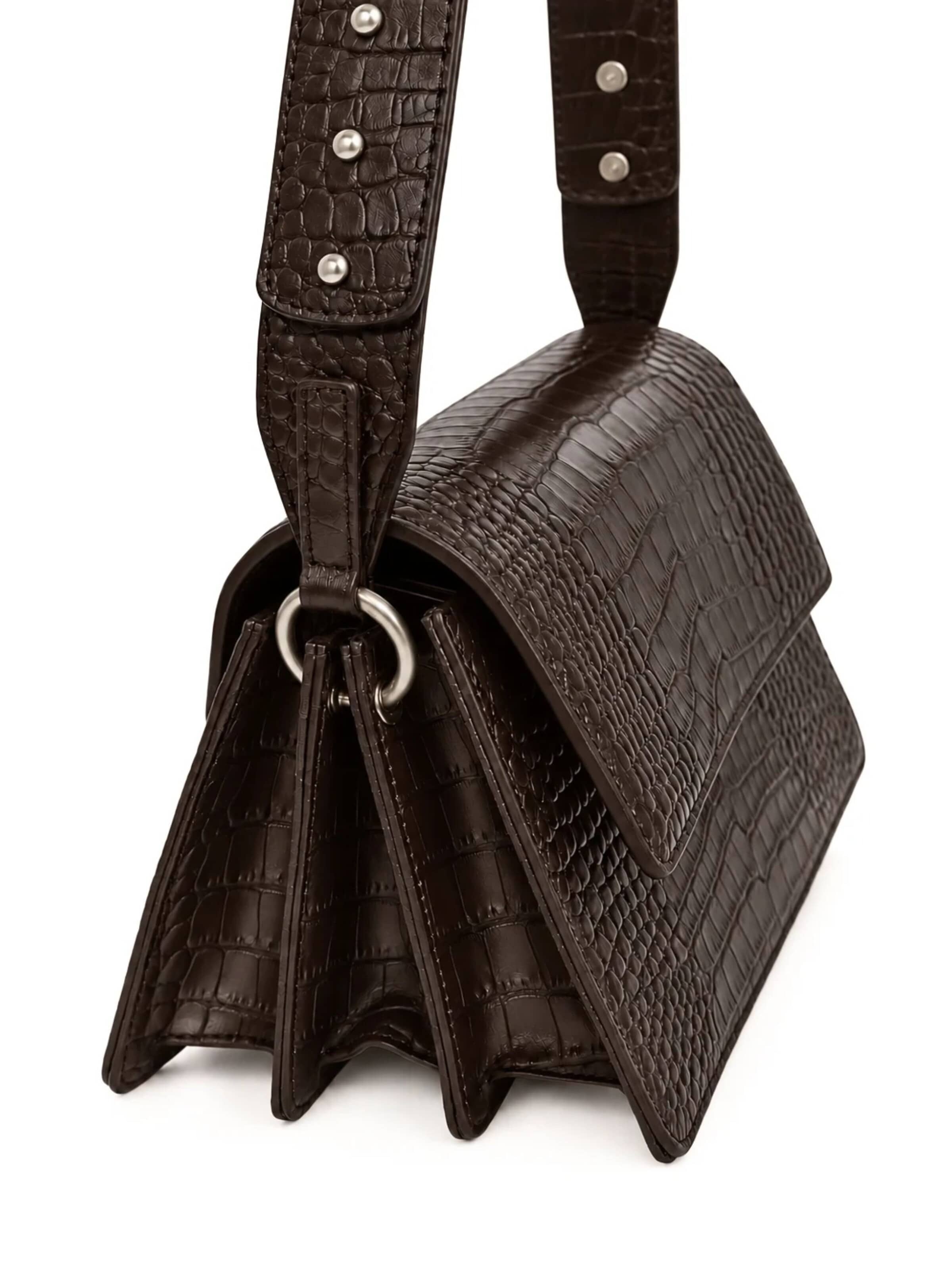 PURE Studios Shoulder bag 'OPHELIA' in Brown