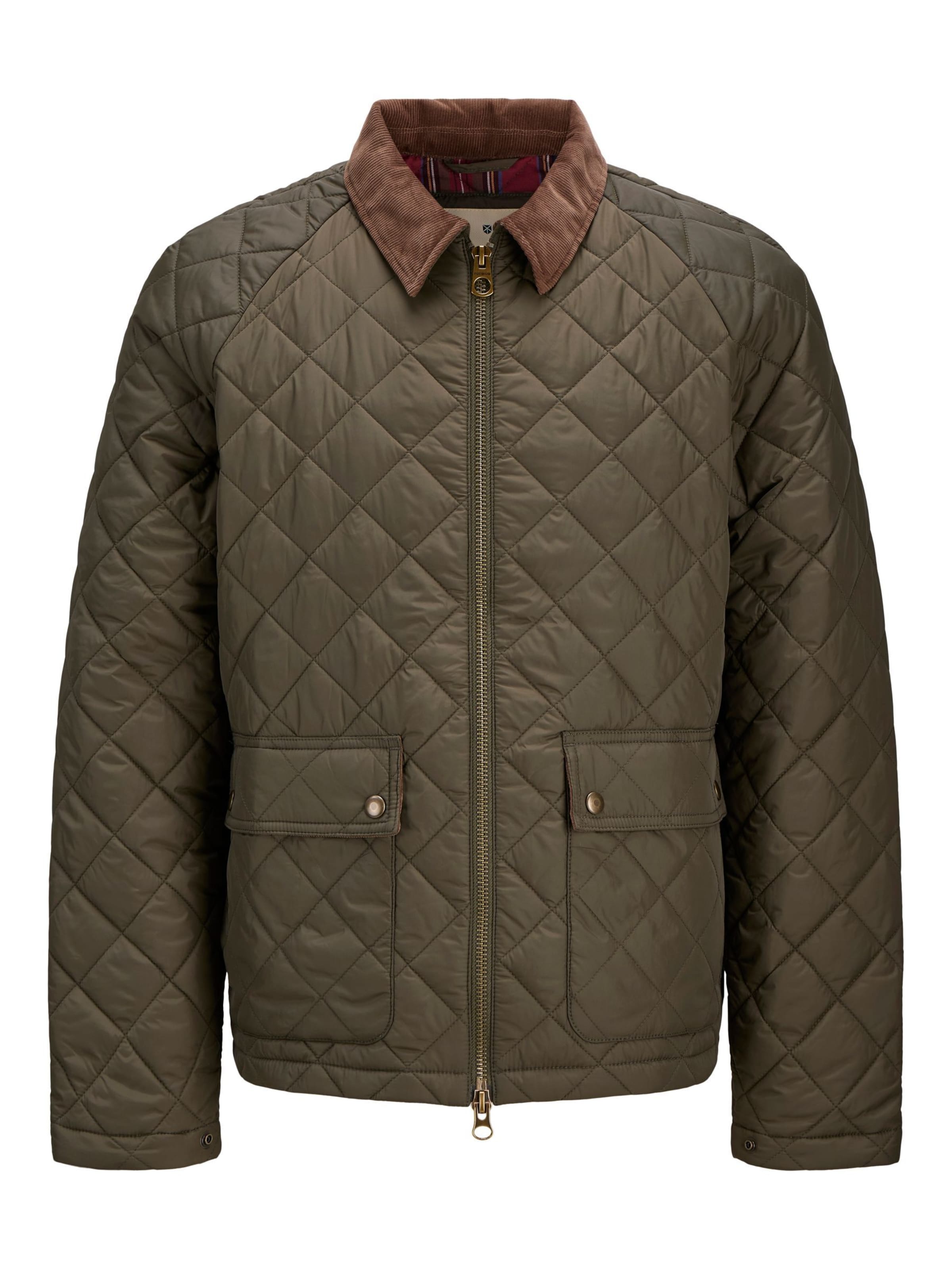 JACK & JONES Between-season jacket in Green: front