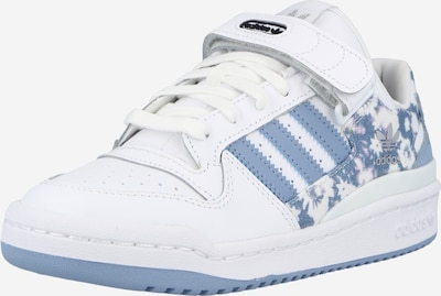 ADIDAS ORIGINALS Zemie brīvā laika apavi 'FORUM', krāsa - dūmu zils / balts, Preces skats