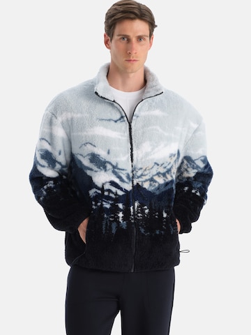 pilka Dagi Flisinis džemperis: priekis