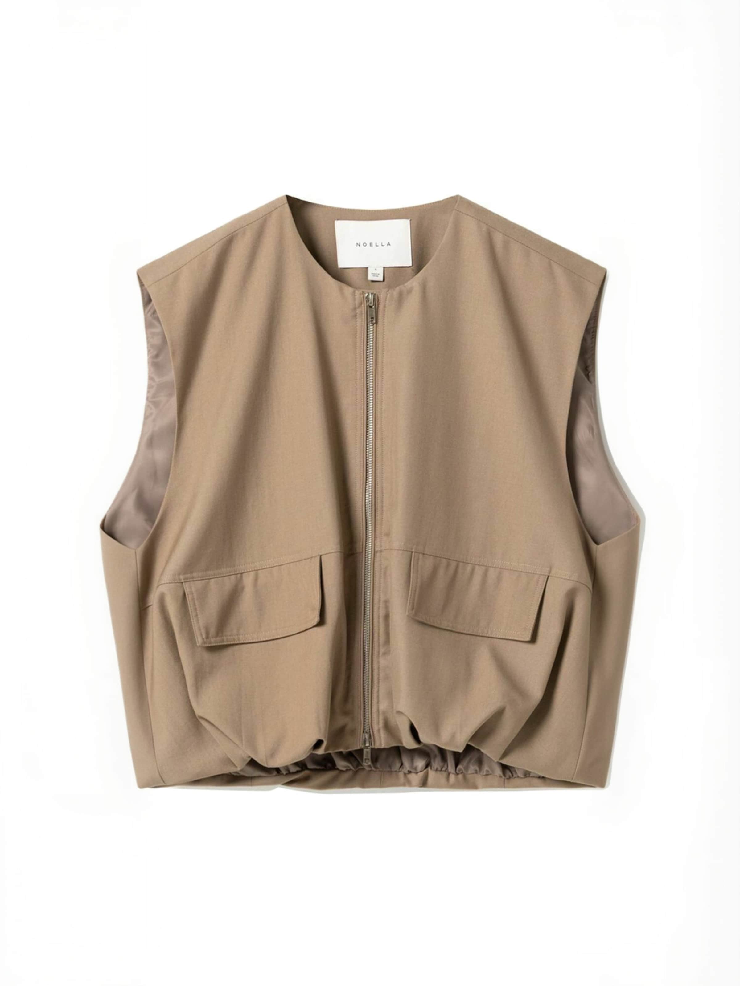 Noella Vest ' N-Melany ' in Brown: front
