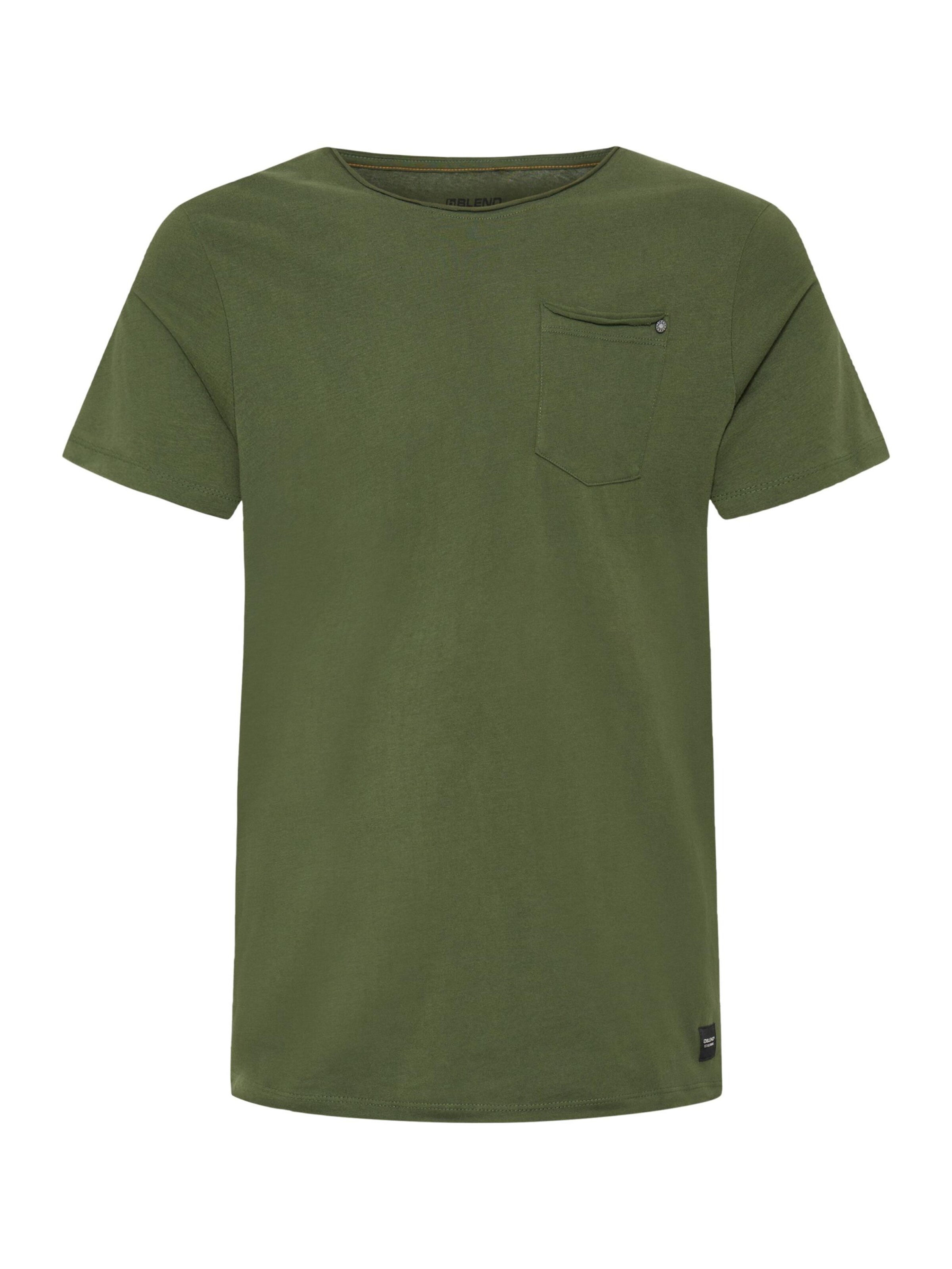 BLEND Shirt 'BHNOEL' in Grün: Vorderseite