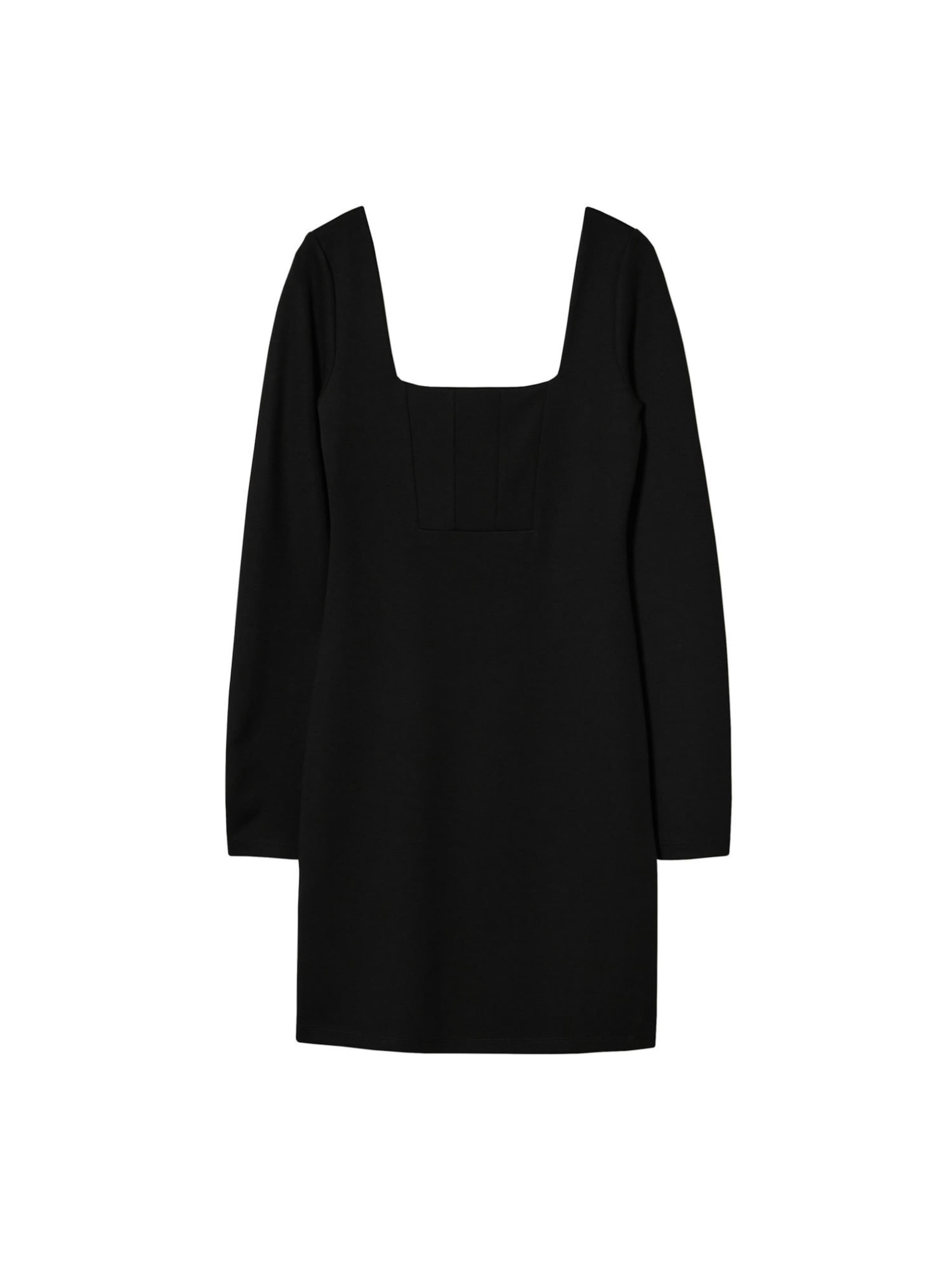 MANGO Kleid 'Aina' in Schwarz: Vorderseite