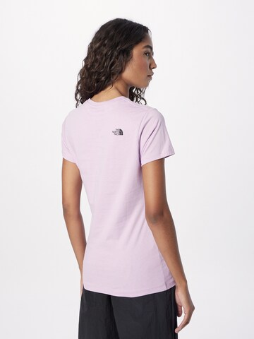 T-shirt THE NORTH FACE en violet