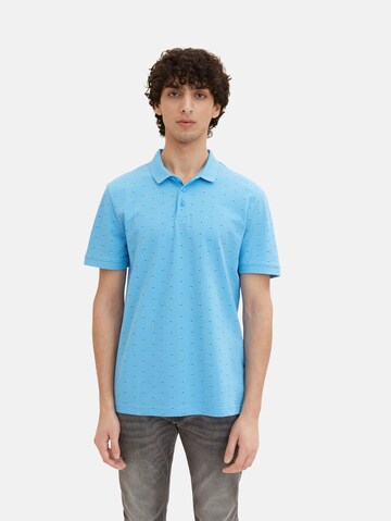 TOM TAILOR DENIM Poloshirt in Blau: predná strana