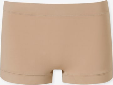 SCHIESSER Trousers ' Unique Micro ' in Beige: front
