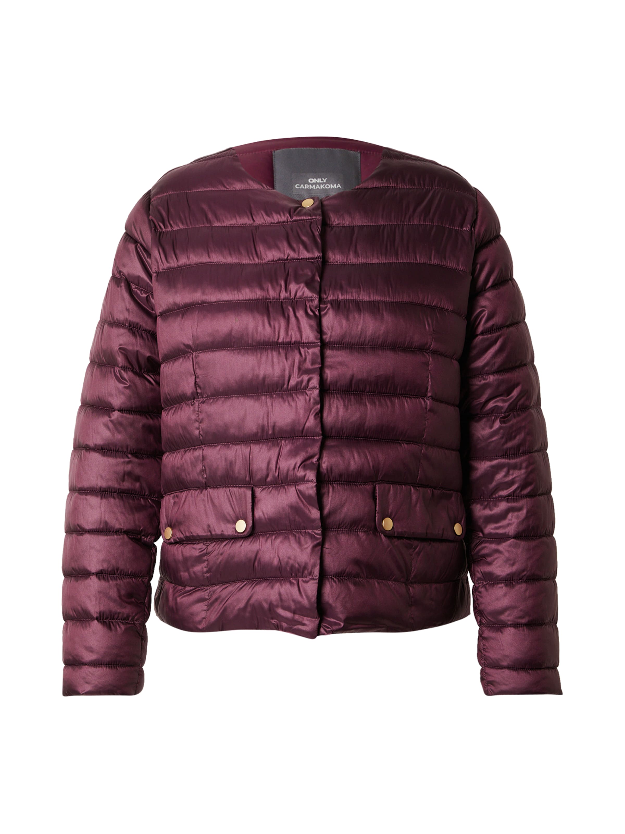 ONLY Carmakoma Prehodna jakna 'CARVEGA' | vijolična barva: sprednja stran