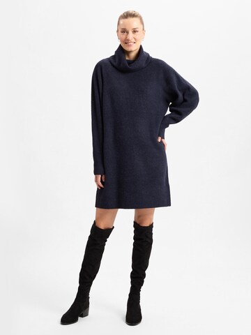 BOSS Knit dress 'Folibia' in Blue: front