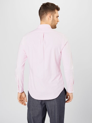 Slim fit Cămașă de la Polo Ralph Lauren pe roz