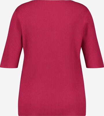 SAMOON Sweter w kolorze różowy