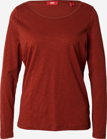 T-shirt ESPRIT en rouge : devant