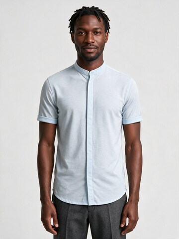 Antioch Slim Fit Shirt in Blau: Vorderseite