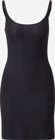 Rochie corset 'SOFT STRETCH' de la Chantelle pe negru: față